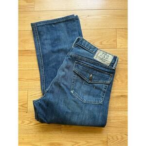 Polo by Ralph Lauren Mens Straight Jeans in Denim Blue
